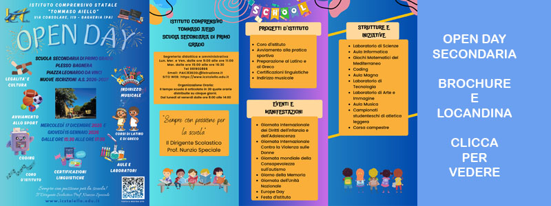 slide open secondaria