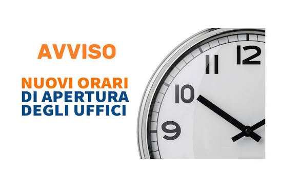 CIRCOLARE  n° 91   -  Comunicazione  Orari  di  Ricevimento  al  Pubblico  e  al  Personale  degli